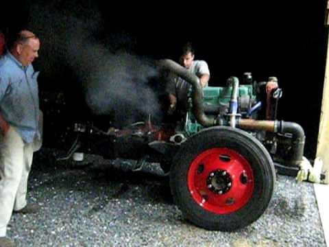 Detroit Diesel 4-53T, first start in two and a half years