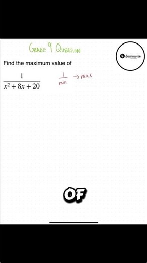 Grade 9 Question Made Easy #maths #math #examhacks #exam #algebra