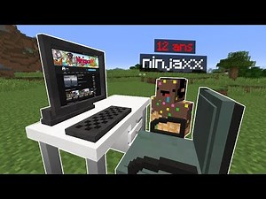 Je regarde mes anciennes vidéos sur Minecraft..