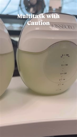 Quinn, CLC | Wearable breast pumps can be great, but it’s easy to spill or leak milk if you’re not careful! This can happen when you overfill the cups... | Instagram