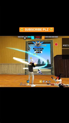 M1873 Power! 🔫 ACE Moment in Free Fire FF