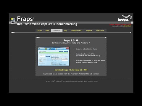 HOW TO USE THE FRAPS in crossfire
