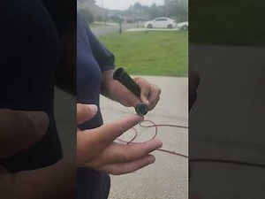 How to replace a valve stem without removing tire...