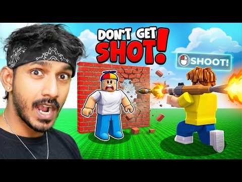 I Tried to Survive Hide or Shoot in Roblox!