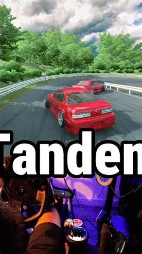 Tandem Practice 6 - Drifting On Assetto Corsa #simdrifting #assettocorsa #assettocorsadrifting