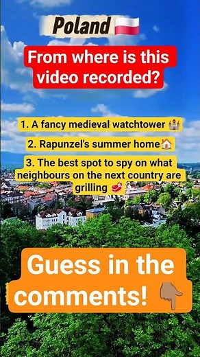 This tower shows you two countries at once #travel #cieszyn