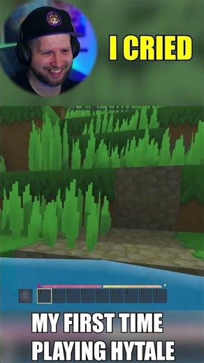 My First Time Playing Hytale was very Emotional.. #hytale #shorts #scyushi