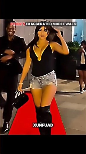 Other’s "Exaggerated model walk & This guy