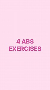 90K views · 13K reactions |  Save these 4 Abs Exercises!  Find my...