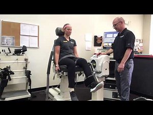 Sportsmed120 Isokinetic Knee Test