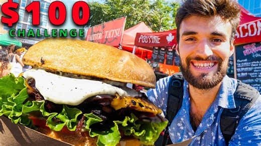 $100 street food adventure in NYC