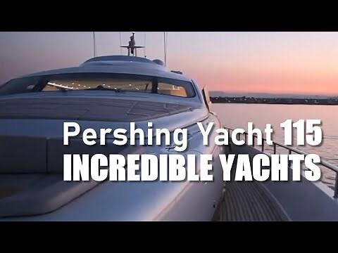 INCREDIBLE YACHTS | Pershing Yacht 115 #yachting #boating
