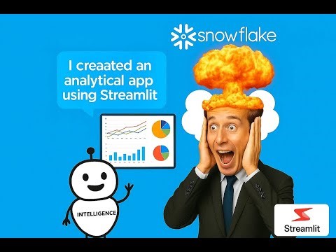 Generate Dashboards from #snowflake intelligence AI chat conversations