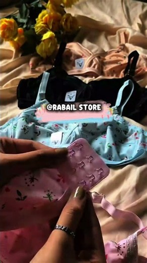 Ladies Floral Cotton Bra Set (Pack of 4) 💖 Everyday Comfort