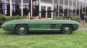 Not your everyday sight... 1957 300 SLS tribute car, currently getting finalized at the Mercedes-Benz Classic Center. | Mercedes-Benz Classic Center USA