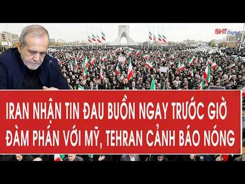 International focus: Iran receives bad news just before talks with the US, Tehran issues a stern ...