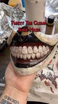 Twisty The Clown Smile Mask DIY #diycostumes #ahs