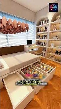 Twins in One Tiny Room?! Dad Built This Genius Bedroom Setup 😳🏠