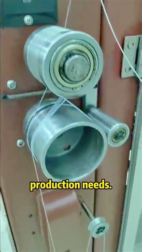 Our coil forming machine is like a "super dad" for big or small bobbin baby #zippermachine