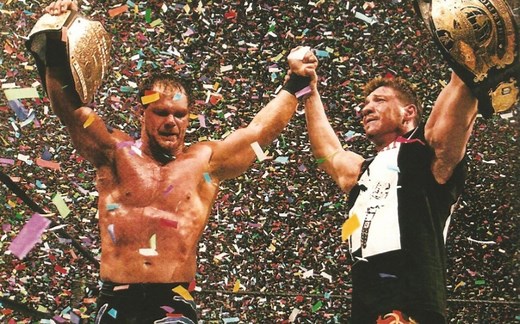 【WWE】2004年摔角狂热WM20（WWE WrestleMania 20），克里斯班瓦 vs 肖恩迈克尔斯 vs Triple H，4.75星！(原声剪辑)