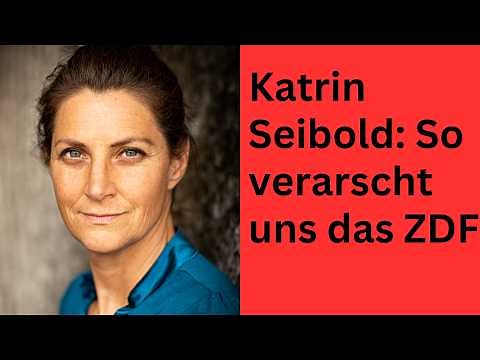 So verarscht uns das ZDF - sagt Ex-Redakteurin Katrin Seibold