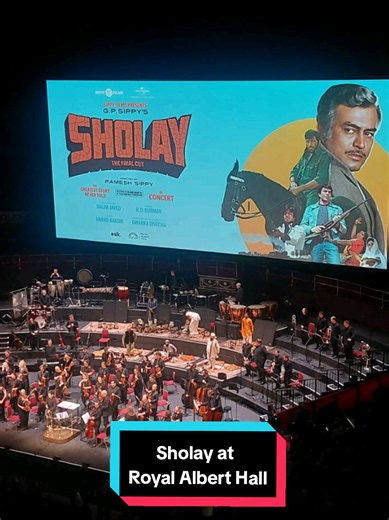 Sholay at Royal Albert Hall — Royal Philharmonic Concert Orchestra