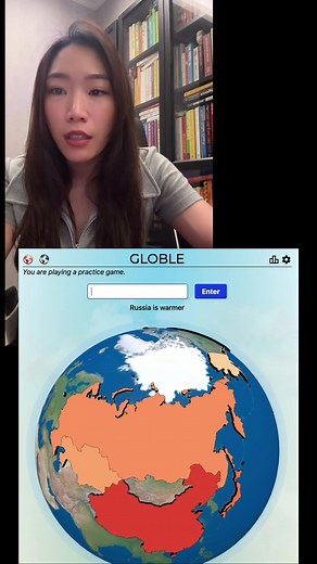เกม Secret Country ใน Globle: ท้าทายทั่วโลก