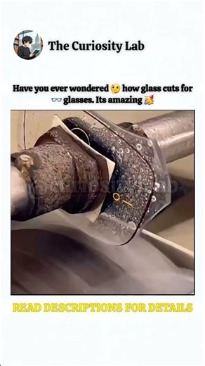 this is how lenses are accurately cuts for 👓 #shorts #lens #glasses #cutter