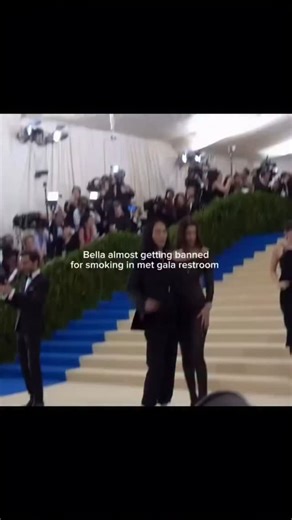 CElEB SOURCE TV on Instagram: "Back in 2017, Bella Hadid and several other celebrities almost faced a ban from the Met Gala after being caught smoking in the bathroom during the event. The Met Gala, known for its strict rules and high-class atmosphere, takes place at the Metropolitan Museum of Art — where smoking is strictly prohibited. Photos of Bella and other stars lighting cigarettes in the bathroom quickly spread online, sparking controversy and backlash. Many criticized the behavior as dis