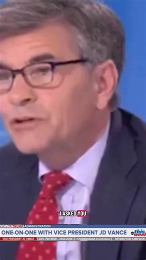 @josecanyouseeby on Instagram | George Stephanopoulos, ABC, refuses to entertain JD Vance's gaslighting, manipulation, and projection | Justin Michael