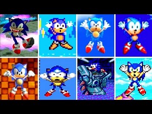 EVOLUTION OF SONIC THE HEDGEHOG DEATHS & GAME OVER SCREENS (1991-2025