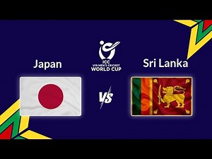 Japan vs Sri Lanka U19 World Cup 2026 | Cricket 26 FULL HIGHLIGHTS