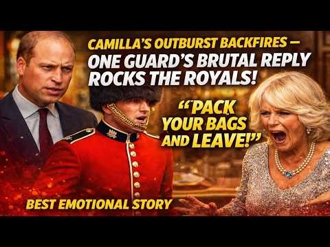 Camilla’s Outburst Backfires — One Guard’s Brutal Reply Rocks the Royals | Best Emotional Story