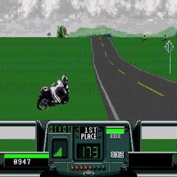 Road Rash 3: Tour de Force. Этап: 1 Англия. Гонка на секретном чёрном мотоцикле