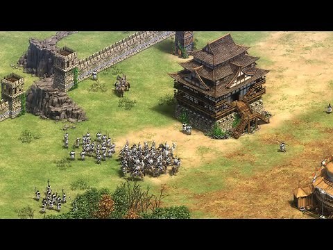 8 Players Multiplayer Gameplay - Age of Empires 2 Definitive Edition