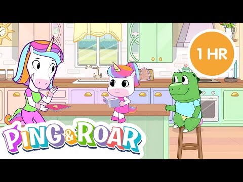 1 Hour of Spooky Fun! 👻 Ping and Roar Stealth Mission Compilation