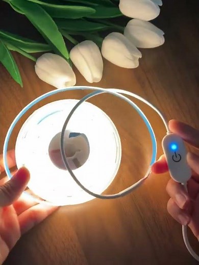 USB LED COB Light Strip Review – Flexible, Dimmable, Bright DIY Lighting for Room, TV, Mirror 💡