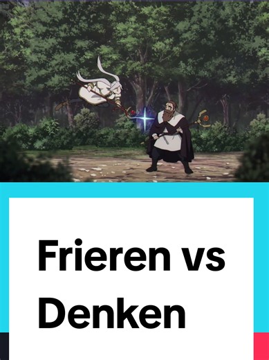 Frieren vs Denken Frieren: Beyond Journey's End Rewatch #frieren #frierenbeyondjourneysend #fern #anime #animetiktok