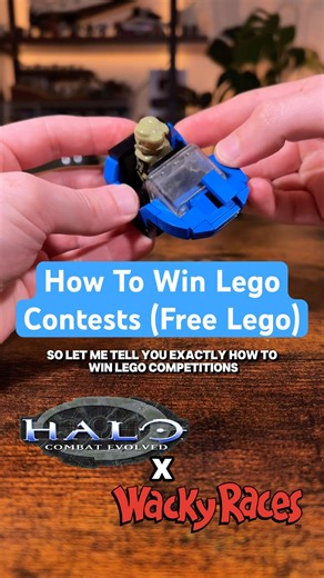 How To Win Lego Contests (Free Lego) #lego #halo