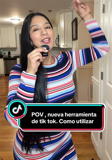Nueva herramienta de tik tok “POV” Como utilizar te enseño aqui #herramientas #creadoresdecontenido #algoritmotiktok #monetizacion #videoviralitiktok
