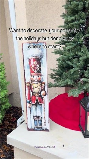 Want to decorate your porch for the holidays but don’t know where to start?