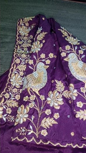 Beautiful and super latest model computer embroidery work blouse design🥰😍#computerembroidery