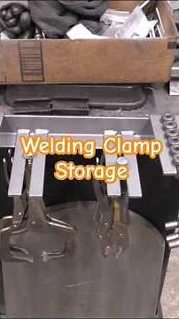Shop Organization The Ultimate Welding Clamp DIY Rack Build