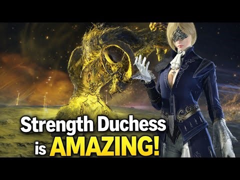 BEST Strenght Duchess - Elden Ring Deep of Night 4 (Deadless Libra fight)
