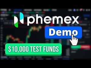 Phemex Demo Trading Tutorial ✅ Paper Trading on Phemex with a Demo Account
