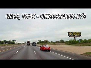 Drive Texas: Waco to Hillsboro Buc-ee's! No talking drive on Texas highways.