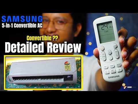 SAMSUNG Convertible 5-in-1 Cooling 2023 Model 1.5 Ton 3 Star Split Inverter AC - DETAILED REVIEW