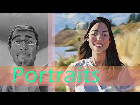 Portraits! Beginner's Painting Tutorial (Clip Studio Paint)