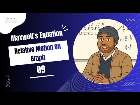 Maxwell's Equation 09 | Relative Motion on Graph