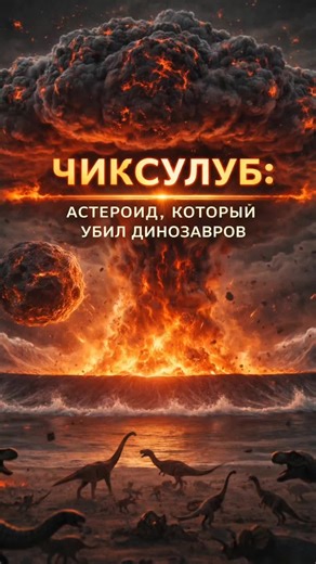 Чиксулуб: астероид, который изменил эволюцию Земли